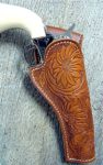 western leather holster